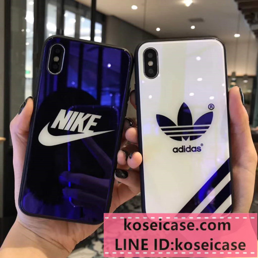 お洒落 ナイキ nike iPhonex ケース iPhonexs/8 plus スマホケース アディダス adidas iPhone10 ケース ...