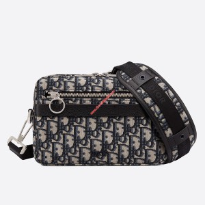 Dior Oblique Safari Messenger Black