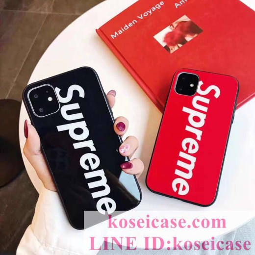 SUPREME iphone11 pro maxケース シュプリーム iphonexs max xr ケース 強化ガラス アイフォン 11 pro  ...