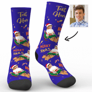 Weihnachten Sankt Pferdeschlitten Socken mit Text
– MadeMine.de