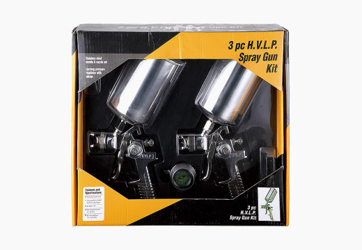 LE-22 Paint Spray Gun Kit
Pneumatic spray gun is the most widely used in modern spraying process ...