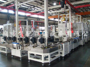 Station configuration is according to assembly process and cycle time, the assembly line consist ...