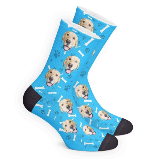 Custom Pet Face Socks | Get Photo Blanket