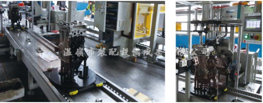 Station configuration is according to assembly process and cycle time, the assembly line consist ...