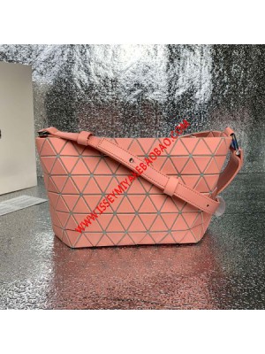 Issey Miyake Solid Crystal Matte Small Shoulder Bag Pink Outlet Bao Bao Issey Miyake Cheap Sale  ...