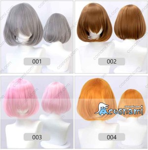 コスプレ汎用ウィッグ ショート
https://www.cosnami.com/products/cosplay-wig-391.html
【23色】35cm ...