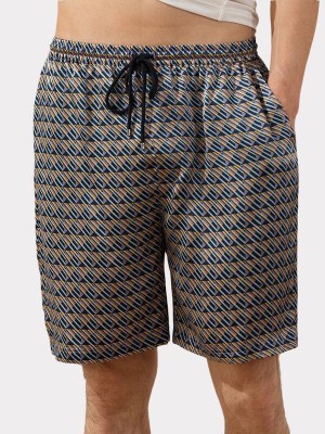 22 Momme Luxury Printed Silk Boxer For Men | Could Be Worn Outside