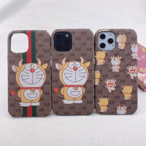グッチ ドラえもんコラボ iPhone12/12pro maxケース 牛 Doraemon Gucci iPhone12pro携帯ケース 可愛い  ...