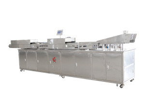 This equipment can be continuous spaced printing, chain transmission, double circulation wind el ...