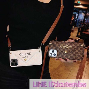 CELINE セリーヌ iphone12pro携帯ケース シンプル ファション小物飾り iphone12/xs max xrケース CELIN ...