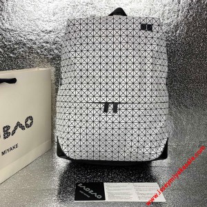Bao Bao Issey Miyake Kuro Liner Backpack White