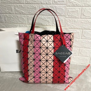 Bao Bao Issey Miyake Prism Stripe Tote Bag Pink