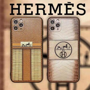 ブラント エルメス iPhone12/12pro レザーケース HERMES iphone12pro max携帯ケース メンズ レディース ...