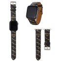 プラダパロディ風アップル ウォッチ バンド prada Apple Watch6/5/4/3/2/1/seバンド 革 交換ベルトメン ...