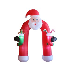 Christmas inflatable Santa Arch https://www.fulechristmas.com/