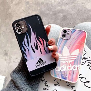 adidas iPhone 12 mini スマホケース アディダスアイフォーン12Promax欧米風携帯ケース シリコン カバ ...