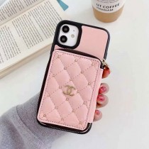 Chanel Leather Classic Mobile Cell Phone Case for iPhone11/12/13 PRO MaxFashion Brand Full Cover ...