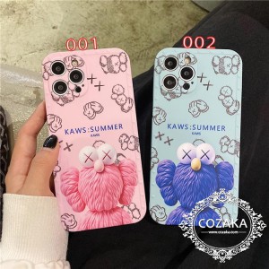 iPhone 13mini 人気 カバー Kaws かわいい カウズ ケース アイホン12Promax/12 アイフォン 11/11Pro/11 ...