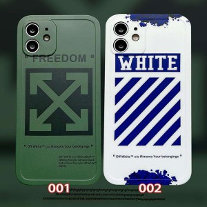 OffWhite アイフォーン13proカバー欧米風 iPhone 12/12promaxカバーOff White アイフォン 11promax/11p ...