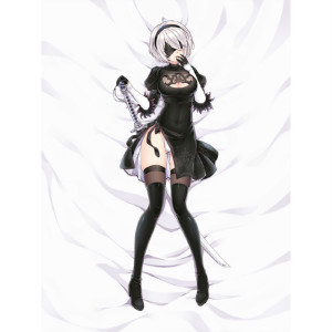 即納 NieR: Automata 2B アニメベッドシーツ 添い寝 正規品 二次元寝具 痛部屋 ニーア オートマタhttps ...