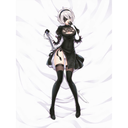 即納 NieR: Automata 2B アニメベッドシーツ 添い寝 正規品 二次元寝具 痛部屋 ニーア オートマタhttps ...