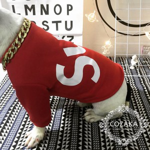 シュプリーム パーカー 犬服 supreme スウェット ドッグウェア おしゃれ supreme ストリート 小型犬洋 ...