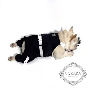 シャネルペット服 ポリエステル綿 犬洋服 カバーオール chanel Ins風 四季通用 綺麗 ハイブランド 売れ ...