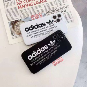 Adidas アイフォーン13 pro携帯ケースブランド字母プリント iphone12miniスマホケースadidas シリコンA ...
