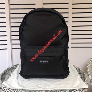 Balenciaga Explorer Backpack Nylon In Black