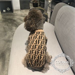 フェンデイ｜fendi 犬服 秋冬 柔かい 暖かい ブランド ドッグウェア ペット服 犬の服 ワンちゃん服 ペ ...