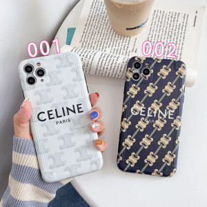 セリーヌ iphone12 スマホケース ブランド CELINE iPhone12pro maxケース ユニセックス iphone12 proケ ...