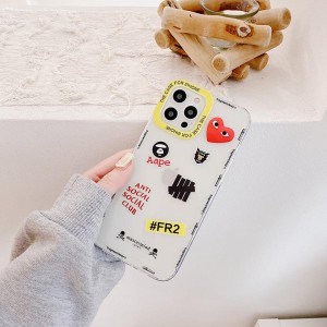 Comme des Garçonsアイホン12/12 pro maxブランド風スマホケース iPhone 11promax/11pro/11全面保護保 ...