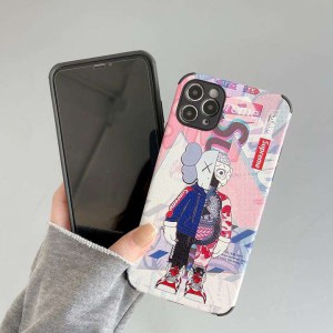 kaws アイホン13pro/13promax携帯ケース綺麗 iPhone 12promax/12proカップルに人気カバー 送料無料kaws ...