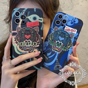 kenzo iphone13プロマックス カバー ロゴ付き kenzo アイフォーン12promax/12pro ケース シリコン Kenz ...