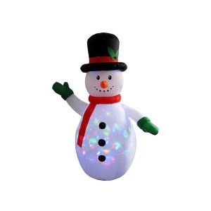 Magic Christmas inflatable Snowman swirling colorful LEDs FL18QX-126
Christmas Inflatable Airblo ...