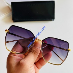 Saint Laurent Betty SL8215 Square Sunglasses In Metal Blue