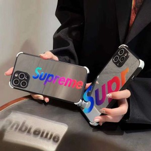 supreme アイホン13promax/13 カバー iPhone 12mini/12promax 保護ケース Supreme アクリル樹脂 アイフ ...