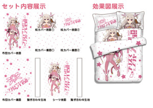 Fate/kaleid liner プリズマ イリヤ 萌え ベッドカバー4点セット 2次元寝具正規品 春夏秋用https://www ...