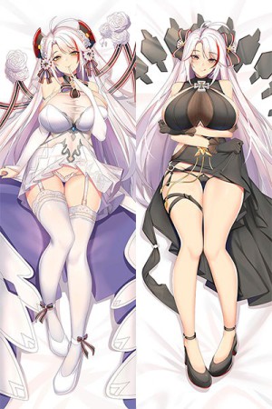 アズールレーン プリンツ・オイゲン 等身大抱き枕カバー 美少女 全齡向け ピローケース 2WAYトリコット ...