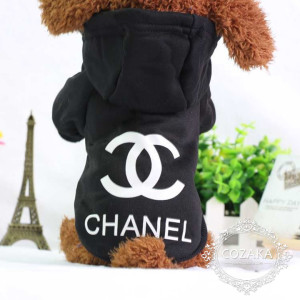 シャネル 犬服 ドッグウェア chanel パーカー ブランド ペット用品 小型犬 中型犬 お出かけ 散歩 高級  ...