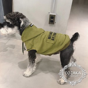 犬 服 犬服 パーカー 薄手 ドッグウェア チワワ ミニチュアダックス ボーダー 小型犬 春秋モデル 可愛 ...