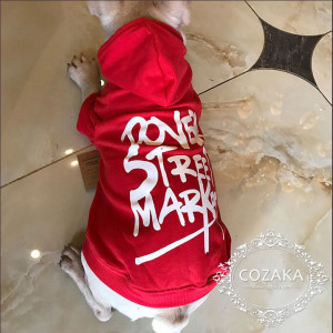 dover street market 犬服 パーカー ドーバーストリートマーケット ドッグウェア 薄手 春秋着用 三色  ...