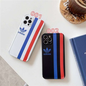 Adidas アイフォン 12 miniカップル風保護ケース アイフォン 12プロマックススマホケースAdidas綺麗 iP ...