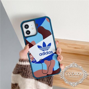 Adidas iPhone 13/13 promax保護ケース アディダスiPhone 12 pro max/12pro落書き携帯ケース 送料無料  ...