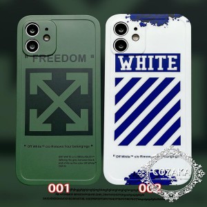 アイホン13pro max OffWhite携帯ケース光沢感 全面保護アイフォン 12Promax/12ケース 海外販売 Off Whi ...