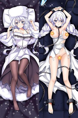 アズールレーン アヴローラ 等身大抱き枕カバー  両面絵柄有り 男性向け 美少女 2WAYトリコット R18ア ...