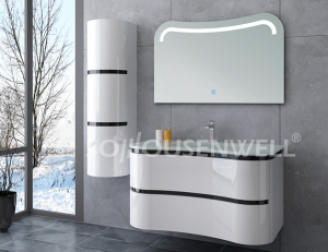 HS-E1933 PVC bathroom cabinet bathroom furniture bathroom vanity with mirror

BATHROOM CABINET H ...