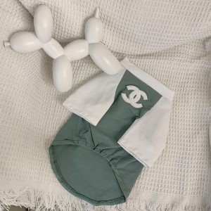 chanel ペット服 シャネル コットンワンちゃん服 欧米風 ロゴ付き 犬用品 春夏用 Tシャツ ハイブランド ...