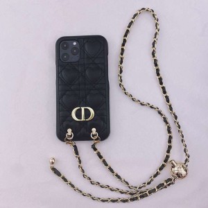 アイフォーン13 mini/13 pro max Dior肩掛けスマホケース iPhone 12 pro/12pro max ケース ディオール  ...
