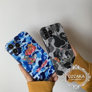 Bape iphone13pro/13promaxカバーアニメ風 iPhone 12promax/12proケース流行り iphone11pro max 可愛い ...